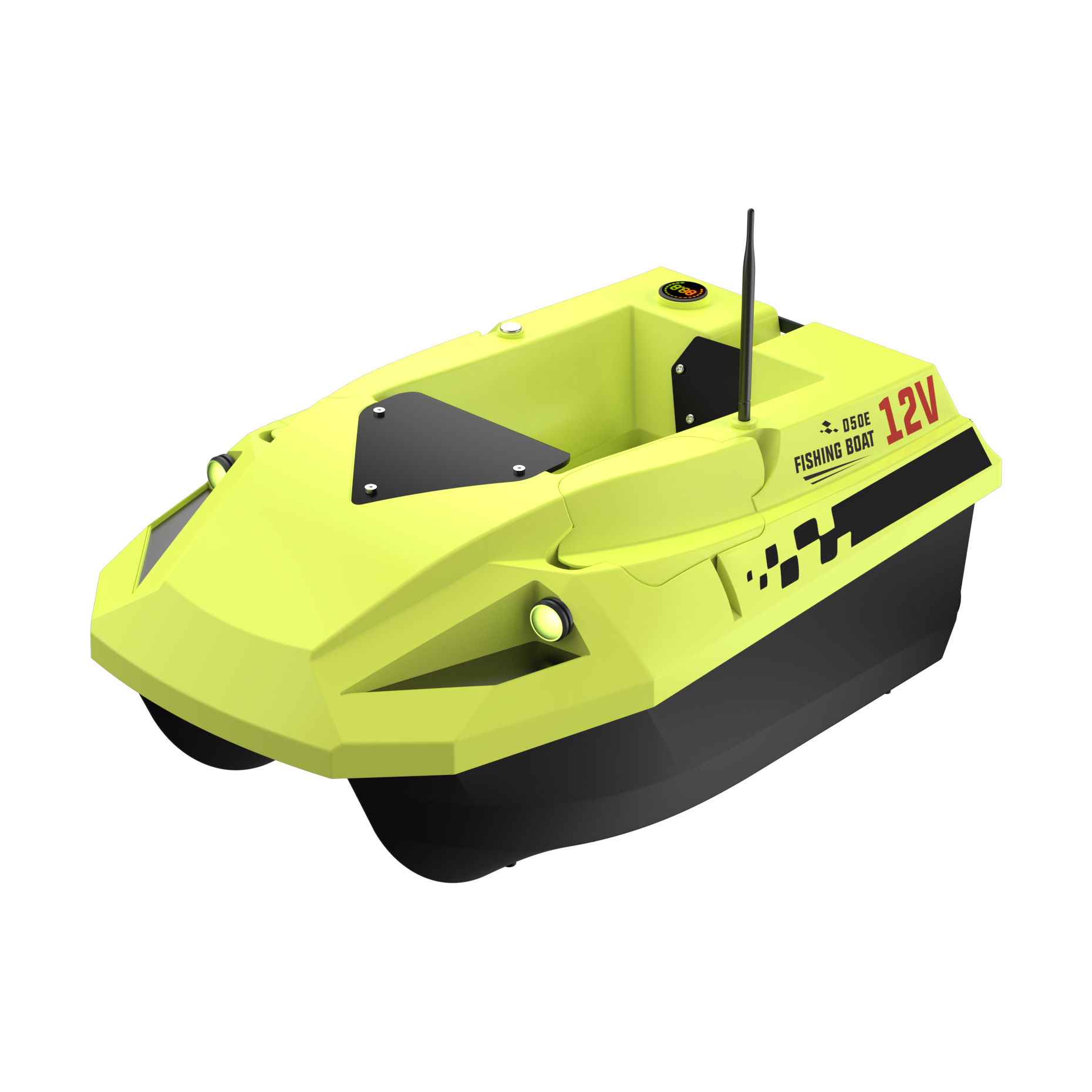 GPS 99 points 12V High Power Bottom-Discharge Bait Boat